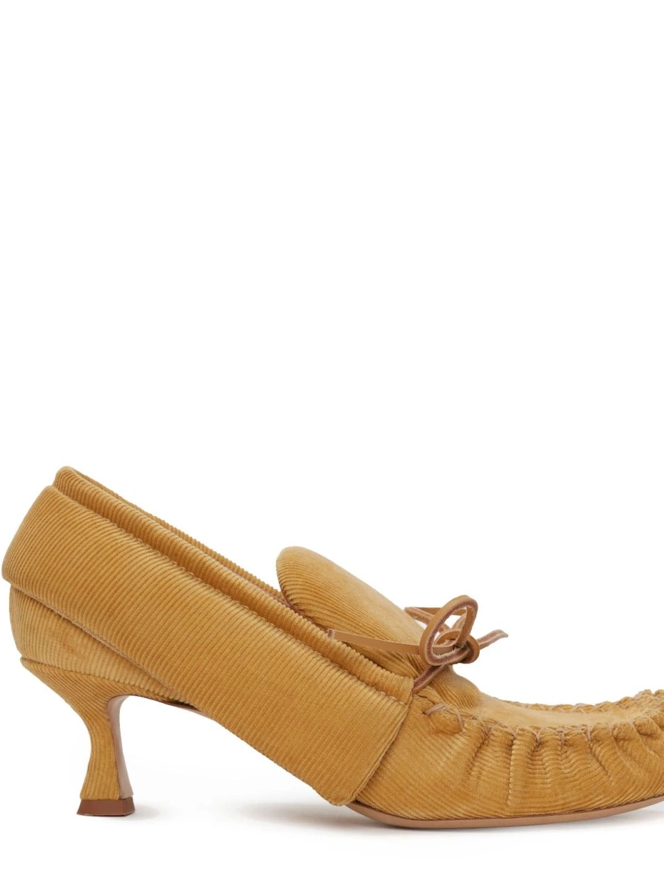 kitten-heel JW corduroy Anderson moccasins Women 0503